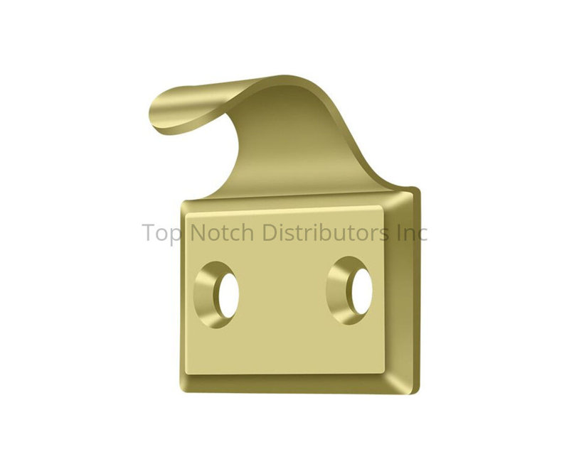 Lève-vitre Deltana WL14U3, laiton poli 1-5 / 8 "x 1-1 / 2", Laiton poli