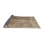Tapis brun moyen en laine Mayis-287148624