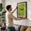 Mile High Club Retro - Framed Print-401076683-401076726