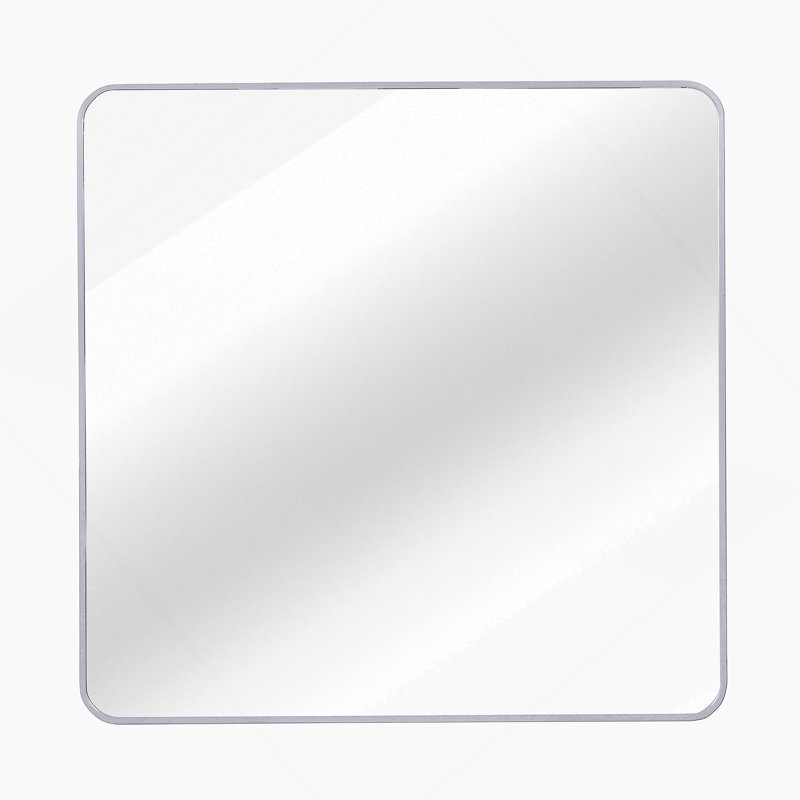 Miroir de salle de bain 30 po x 30 po, 30 po x 30 po, Argent
