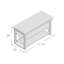 Kapow Unfinished TV Stand for TVs up to 50"-575653101