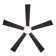 Wynd 5 - Blade Outdoor /Indoor Smart Ceiling Fan with Remote Control and LED Light Kit Included, Works With Alexa and iOS or Android App
