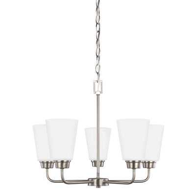 Lustre à cinq lumières Kerrville de Génération Éclairage 