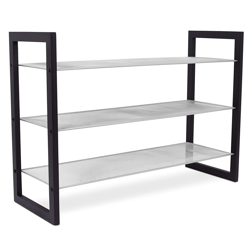Zaliki 12 Pair Shoe Rack