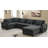 128*67" U Shaped Sectional Sofa-720715940