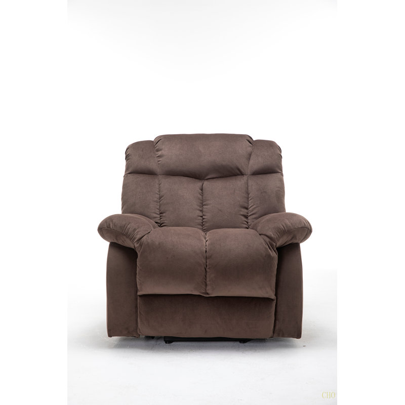 Fauteuil inclinable électrique pour personnes âgées - Mécanisme d'inclinaison robuste et sécuritaire - Canapé de salon en tissu