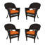 Chaise de patio avec coussins-10967690-10967685