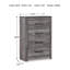 Commode 4 tiroirs Katyra