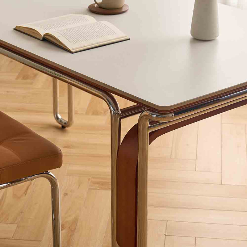 Retro Slate Dining Table, 29.53"H x 70.87"L x 31.5"W