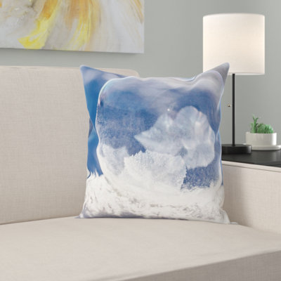 Microsuede Throw Pillow