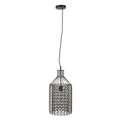 Luminaire suspendu cylindrique à 1 lumière Jim