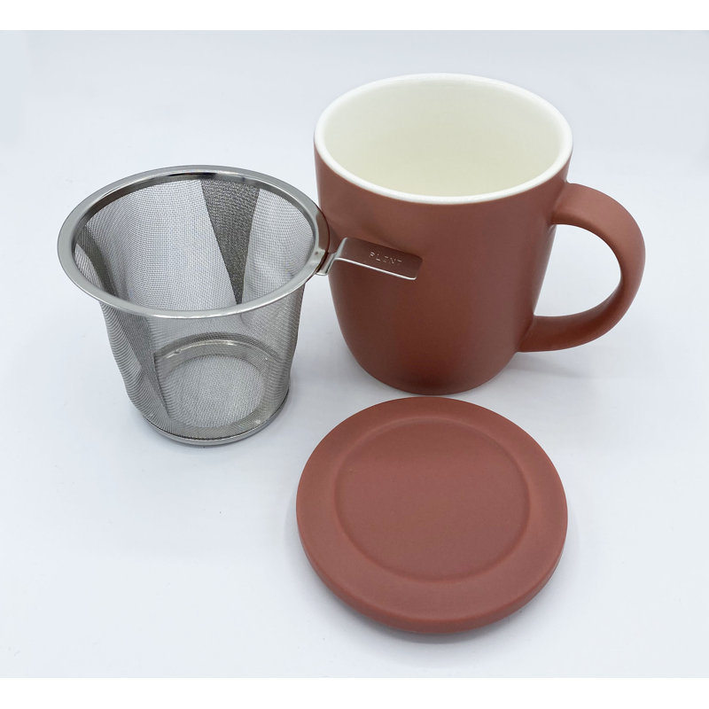 Valenzuela Stoneware Coffee Mug, Terracotta