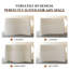 Cloison de séparation en papier pliable et flexible, séparateur de pièce autoportant et mobile en accordéon, écran décoratif pour séparer les espaces intérieurs