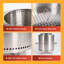 Velena Round Stainless Steel Wood Burning Smokeless Fire Pit-1932482480