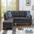 2 - Piece 98" Wide Left Hand Facing Sofa And Chaise