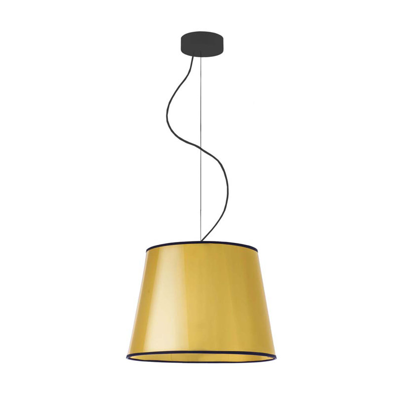 Roxby 1 - Light Drum Pendant, Gold
