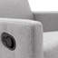 Fauteuil inclinable et pivotant rembourré