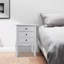 Zahara 48cm W Manufactured Wood Bedside Table