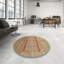 Tapis beige / rouge Basilia-468112948