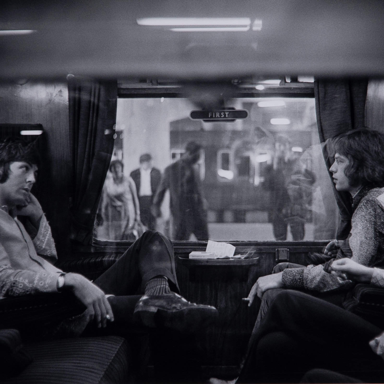 McCartney & Jagger by Getty Images, 18" H x 24" W x 1.5" D