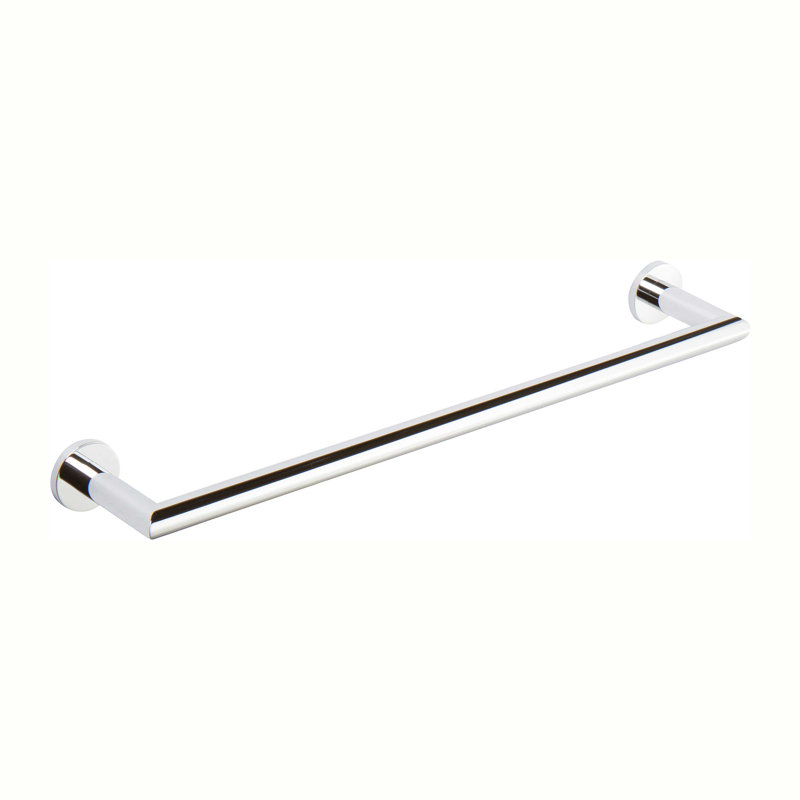 Kubic 24'' 1 Wall Towel Bar, Polished Chrome