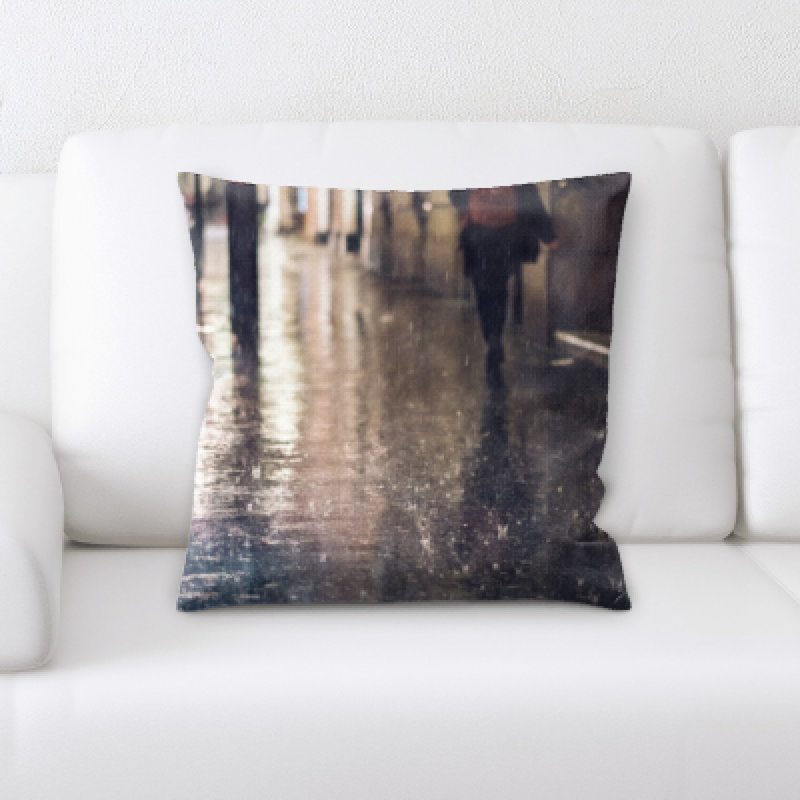 Microsuede Throw Pillow