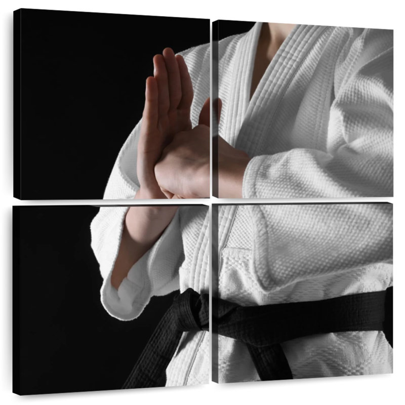 Sireci Karate Salute, 74" H x 74" W