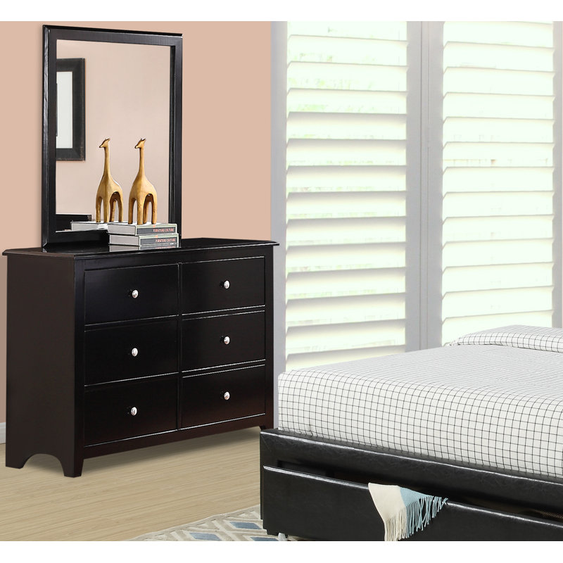 Commode double 6 tiroirs