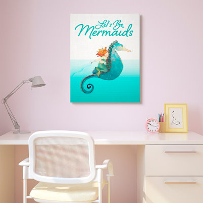 Mckinnie Lets Be Mermaids Ocean Sea, art animalier