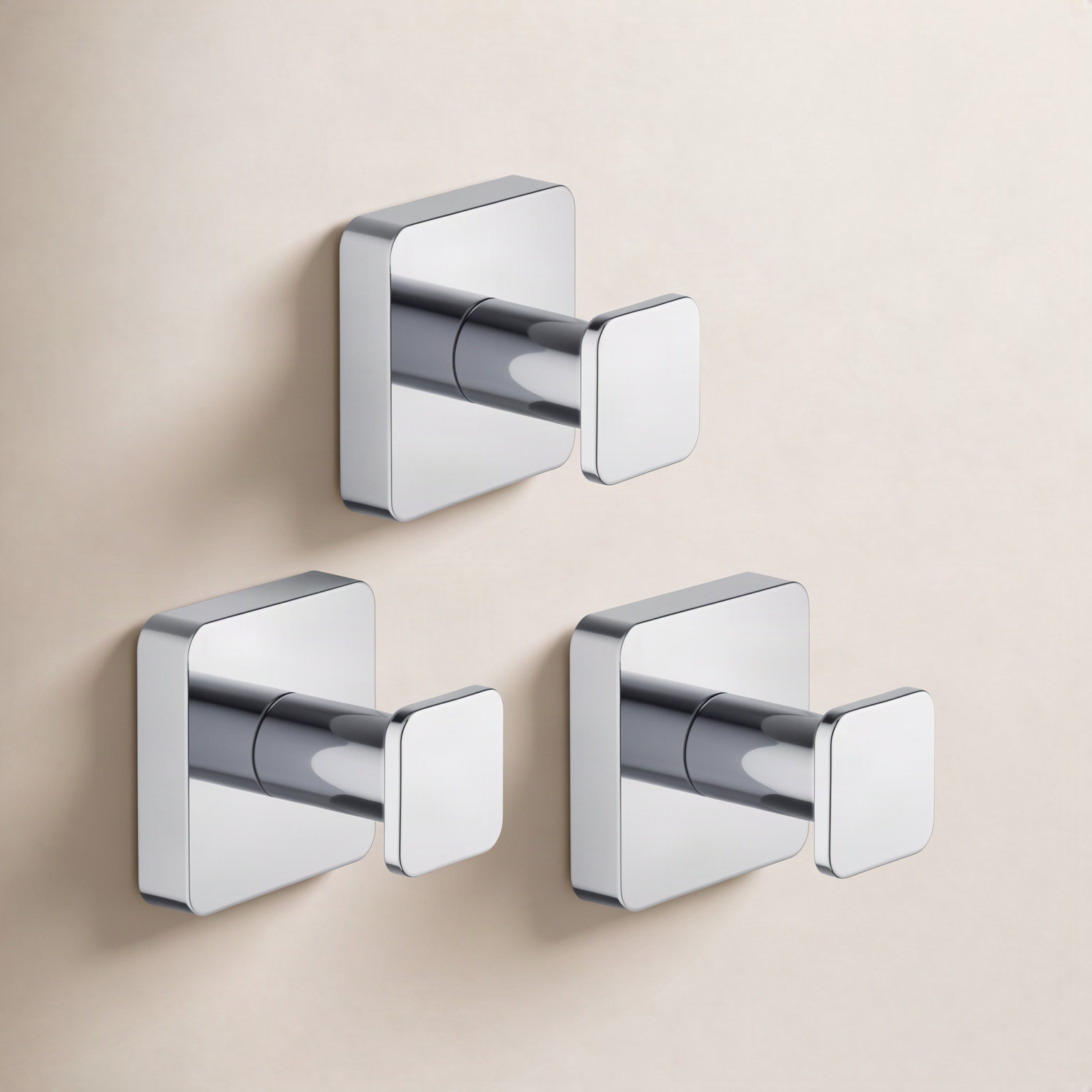 Blaze Wall-Mounted Towel Hook, Chrome