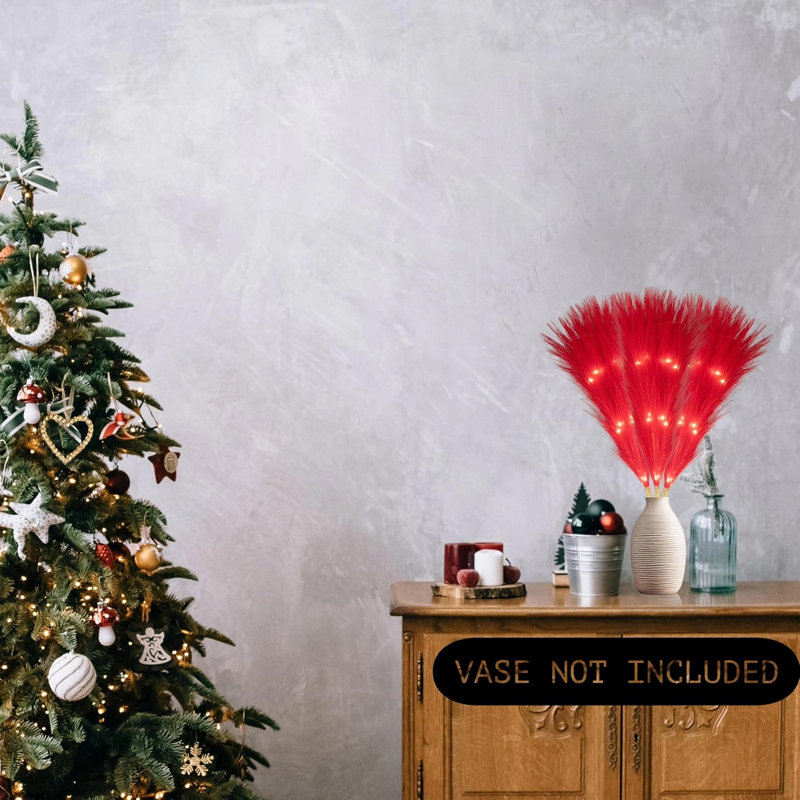 PVC Holiday Shaped Ornament, Red