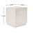 MGO Twist Shape Side Table, Wood-like texture