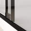 Semi-Frameless Sliding Shower Door, Clear Tempered Glass,Cut Adjustable Width 4"
