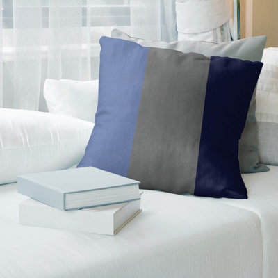 Striped Linen Throw Pillow