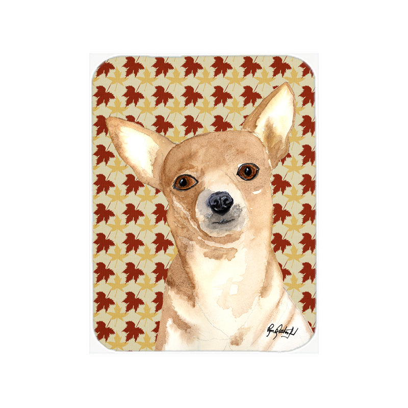 Planche à découper en verre chihuahua east urban home