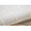 Tapis beige touffeté à la main à motif géométrique Latine