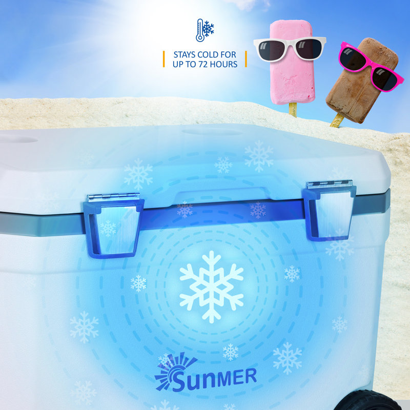 SUNMER 45l Wheeled Cooler Box