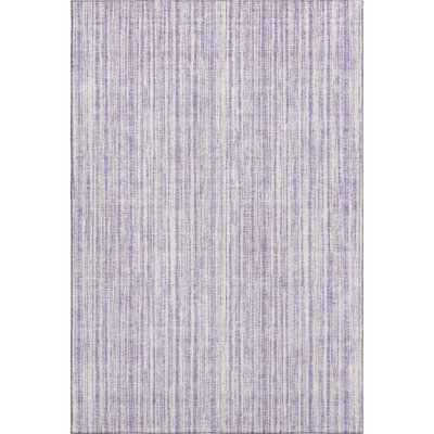 Premium Machine Washable Prisco Lavender Rug