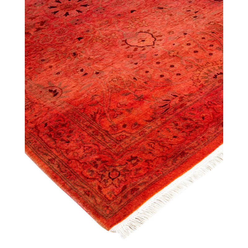 Dametrice One-of-a-Kind 3' 2" x 5' 5" Hand Knotted Area Rug