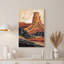«Layered Rock Formation in Earth Tones», art mural sur toile de style collage-133061457