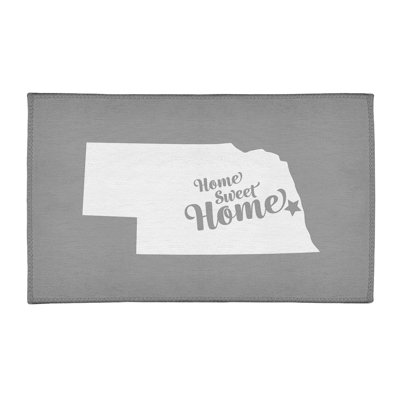 Tapis en poly-chenille omaha à la maison
