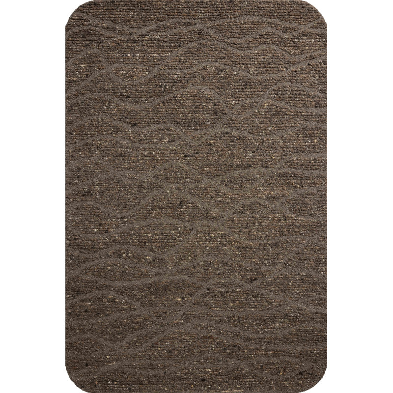 Coleman Bark / Brown Area Rug, Runner 2'6" x 7'6"