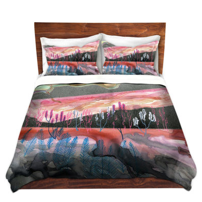 Ensemble de housse de couette désert scape