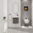 Floating Wall-Mounted Bathroom Vanity With Sink-408801263