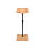 Table basse ovale et rectangulaire en bambou