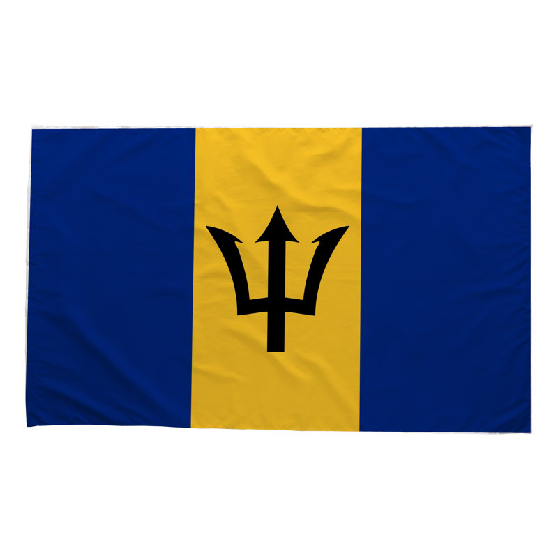 Drapeau de la Barbade - drapeau extérieur