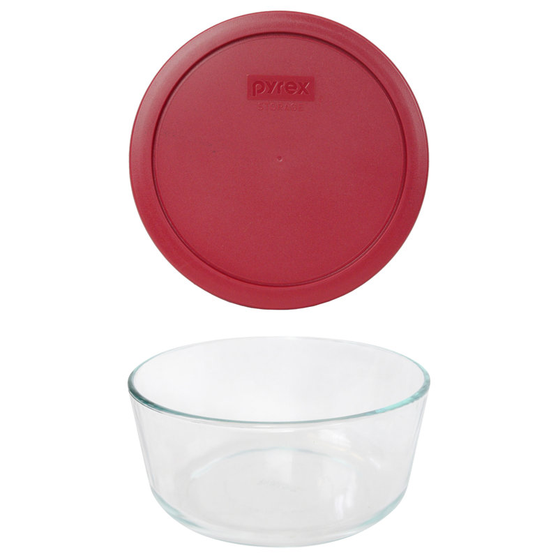 4 Cup Food Storage Container, Berry Red