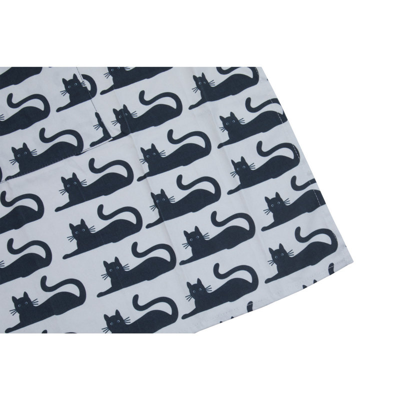 No Pattern Cotton Bib Apron