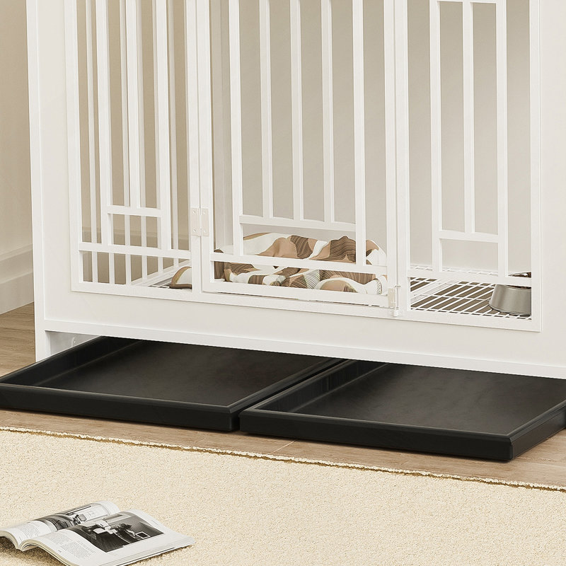 Caisse pour chien polyvalente en bois avec de multiples fonctionnalités pour les animaux de compagnie