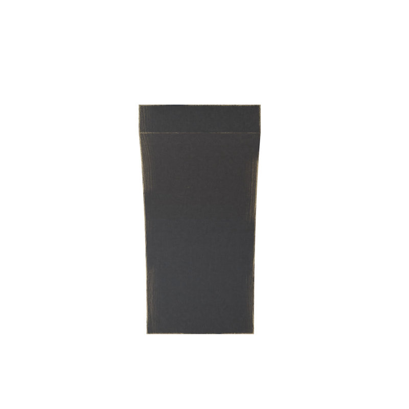 Corbeau Arlington, H 10 po x l 3 po x P 6,5 po, Noir